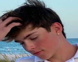 He has piercing in his ears He has piercing in his ears.